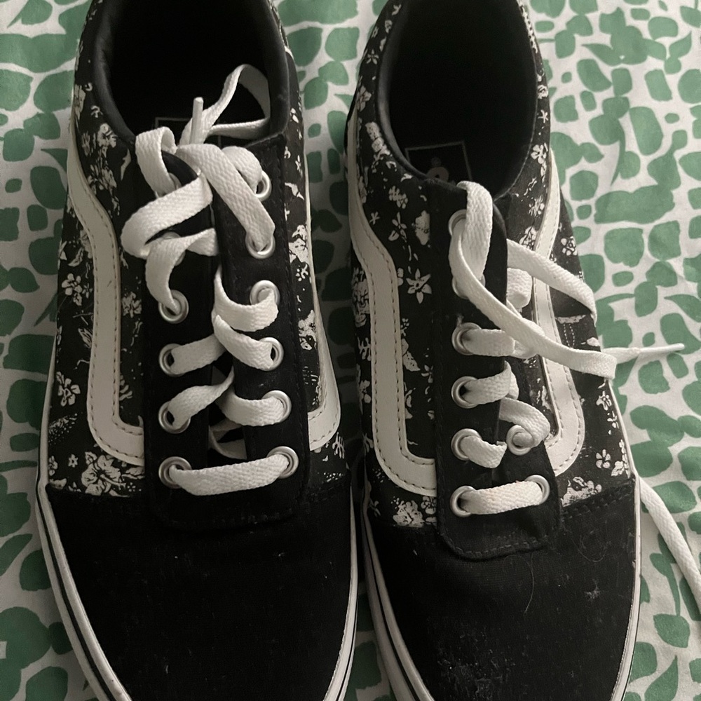 Vans , black and white sneakers , new , never worn